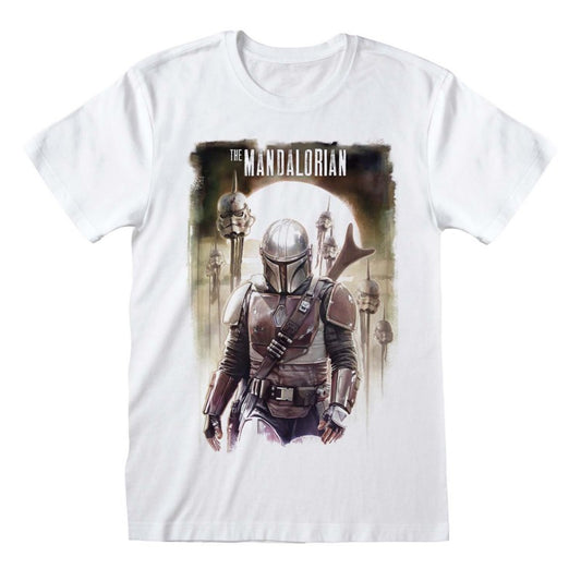 Camiseta Star Wars - Mandalorian Head Hunter