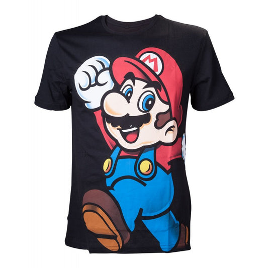 Camiseta Nintendo Negra -Mario Bros