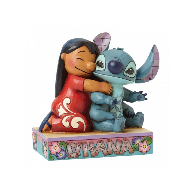 Disney Traditions - "Ohana" Lilo & Stitch Figurine