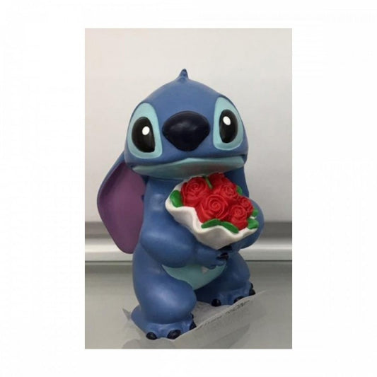 Figura Disney Stitch - Ramo de Flores