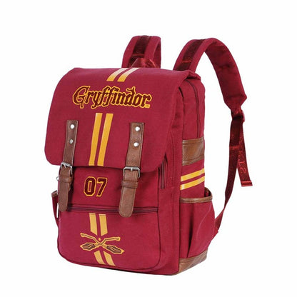 Mochila Oxford Burdeos Harry Potter - Emblema León