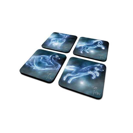 Set de 4 Posavasos Harry Potter - Patronus