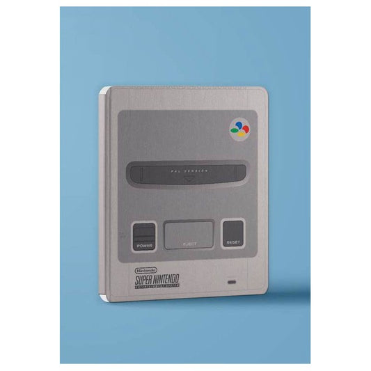 Libreta Super Nintendo Consola