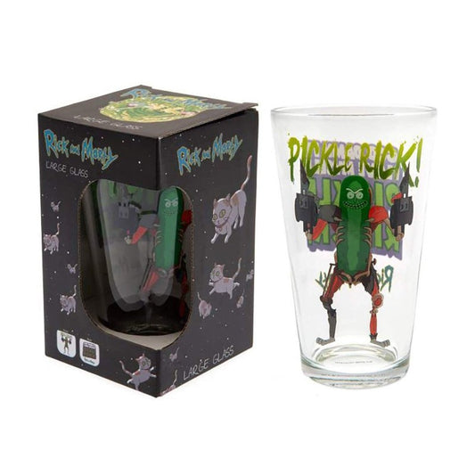 Vaso de Cristal Pickle - Rick & Morty